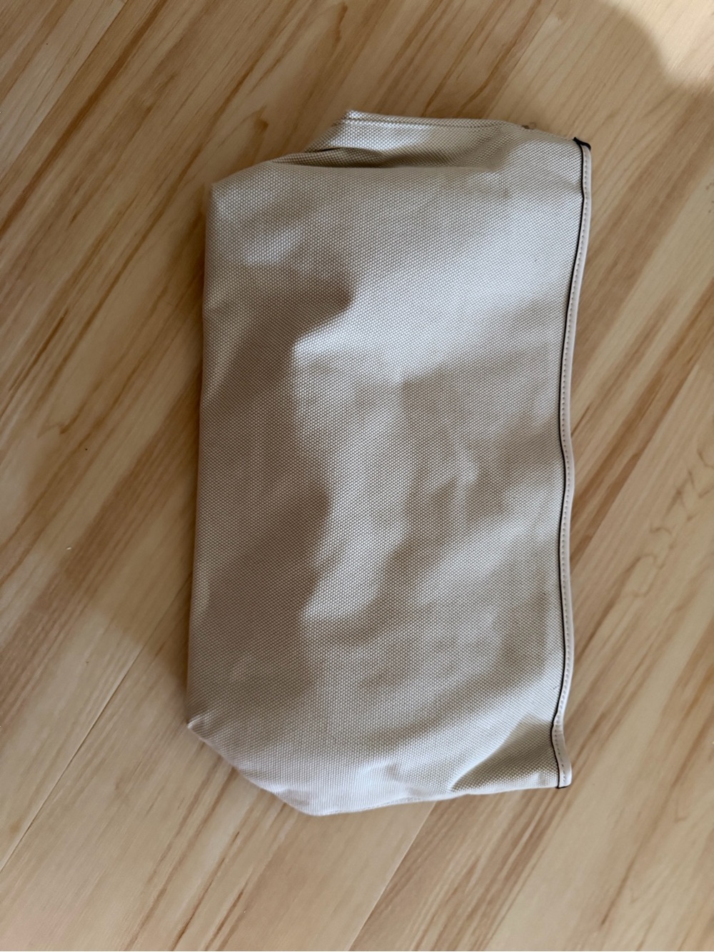 Coach Cream Canvas purse organizer insert
